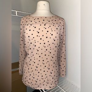 Pink polka dot shirt lane Bryant size 22
